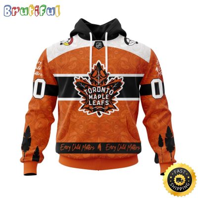 Personalized NHL Toronto Maple Leafs Hoodie Specialized Design Support Child Lives Matter All Over Print 3D Hoodie Unisex