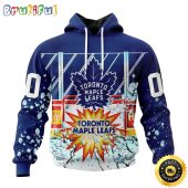Personalized NHL Toronto Maple Leafs Hoodie With Ice Hockey Arena 3D Hoodie Unisex Tshirt Hoodie