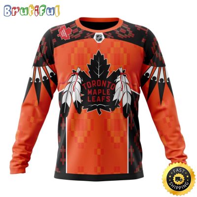 Personalized NHL Toronto Maple Leafs Sweatshirt Specialized Design Child Lives Matter All Over Print Sweatshirt Unisex
