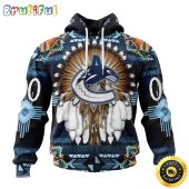 Personalized NHL Vancouver Canucks Hoodie Special Native Costume Design 3D Hoodie Unisex Tshirt Hoodie