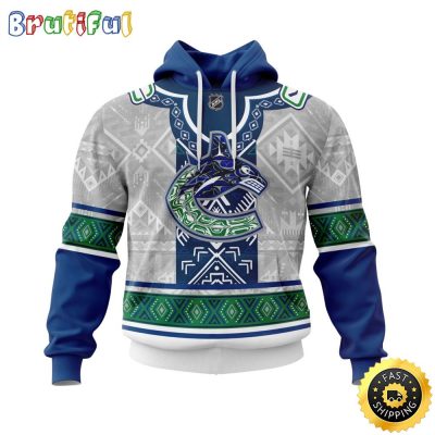 Personalized NHL Vancouver Canucks Hoodie Specialized Native Concepts All Over Print 3D Hoodie Unisex