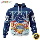 Personalized NHL Vancouver Canucks Hoodie With Ice Hockey Arena 3D Hoodie Unisex Tshirt Hoodie