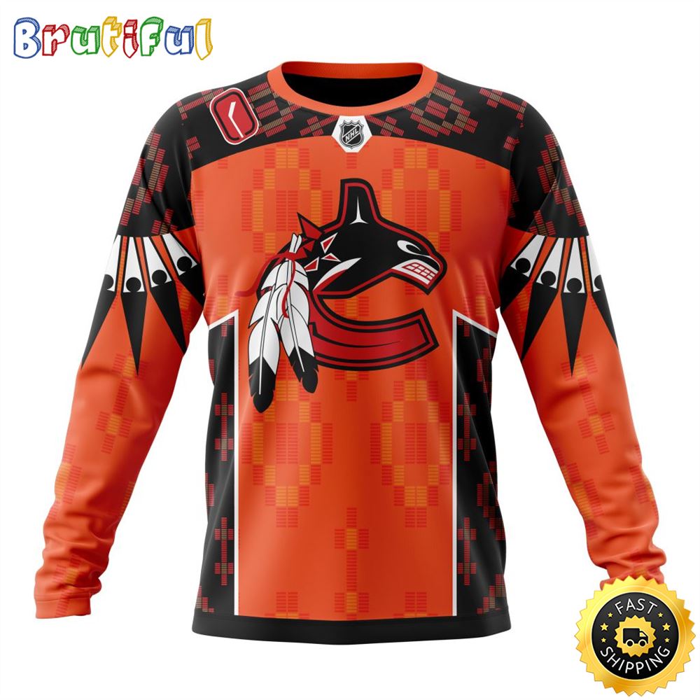 Personalized NHL Vancouver Canucks Sweatshirt Specialized Design Child Lives Matter All Over Print Sweatshirt Unisex