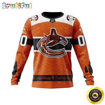 Personalized NHL Vancouver Canucks Sweatshirt Specialized Design Support Child Lives Matter All Over Print Sweatshirt Unisex