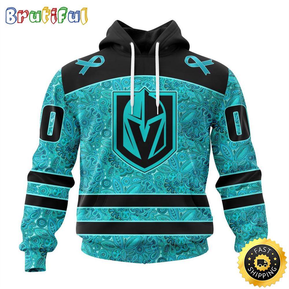 Personalized NHL Vegas Golden Knights All Over Print 3D Hoodie Special Design Fight Ovarian Cancer Gift For Football Fans Personalized NHL Vegas Golden Knights All Over Print 3D Hoodie Special Design Fight Ovarian Cancer Gift For Football Fans