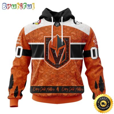 Personalized NHL Vegas Golden Knights Hoodie Specialized Design Support Child Lives Matter All Over Print 3D Hoodie Unisex