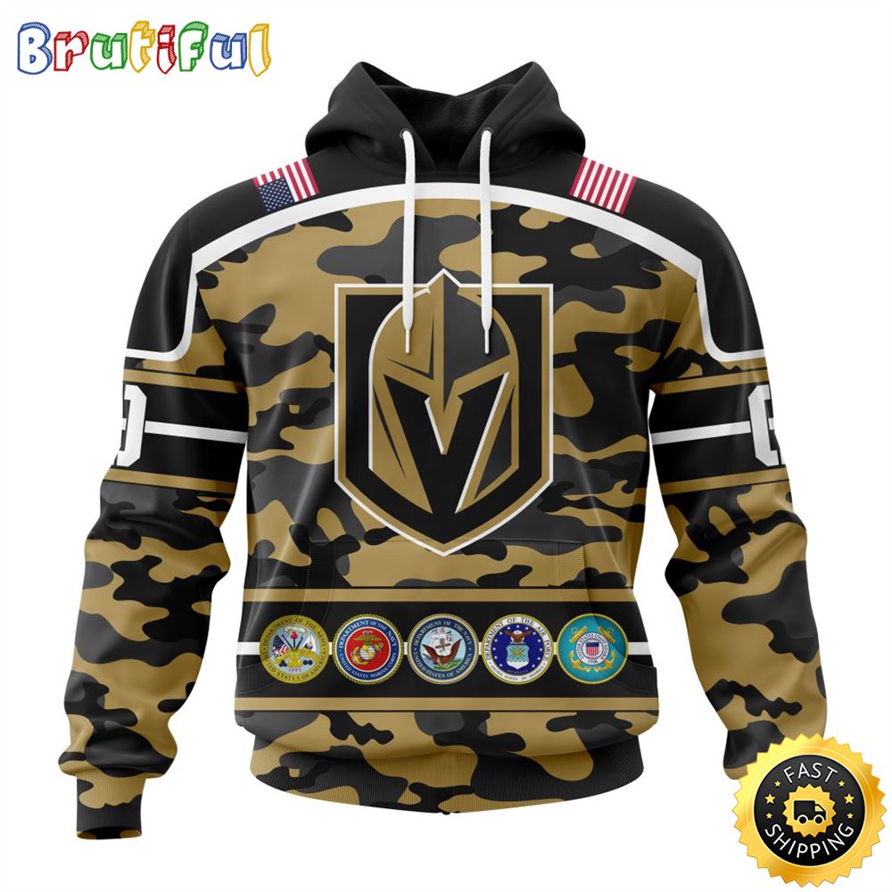 Personalized NHL Vegas Golden Knights With Camo Team Color And Military Force Logo All Over Print 3D Hoodie Unisex Hoodie Tshirt Sweatshirt Personalized NHL Vegas Golden Knights With Camo Team Color And Military Force Logo All Over Print 3D Hoodie Unisex Hoodie Tshirt Sweatshirt