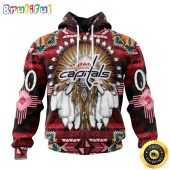 Personalized NHL Washington Capitals Hoodie Special Native Costume Design 3D Hoodie Unisex Tshirt Hoodie