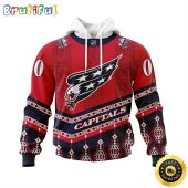 Personalized NHL Washington Capitals Hoodie Specialized Native Concepts All Over Print 3D Hoodie Unisex