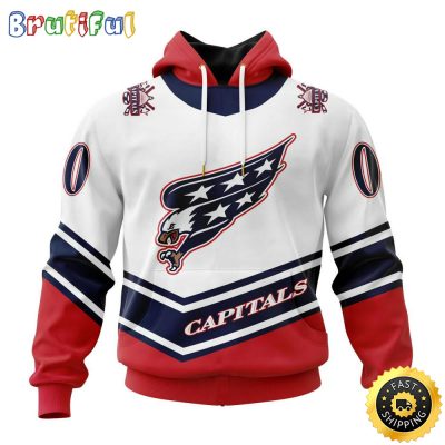 Personalized NHL Washington Capitals Hoodie Specialized Unisex Kits With Retro Concepts All Over Print Hoodie