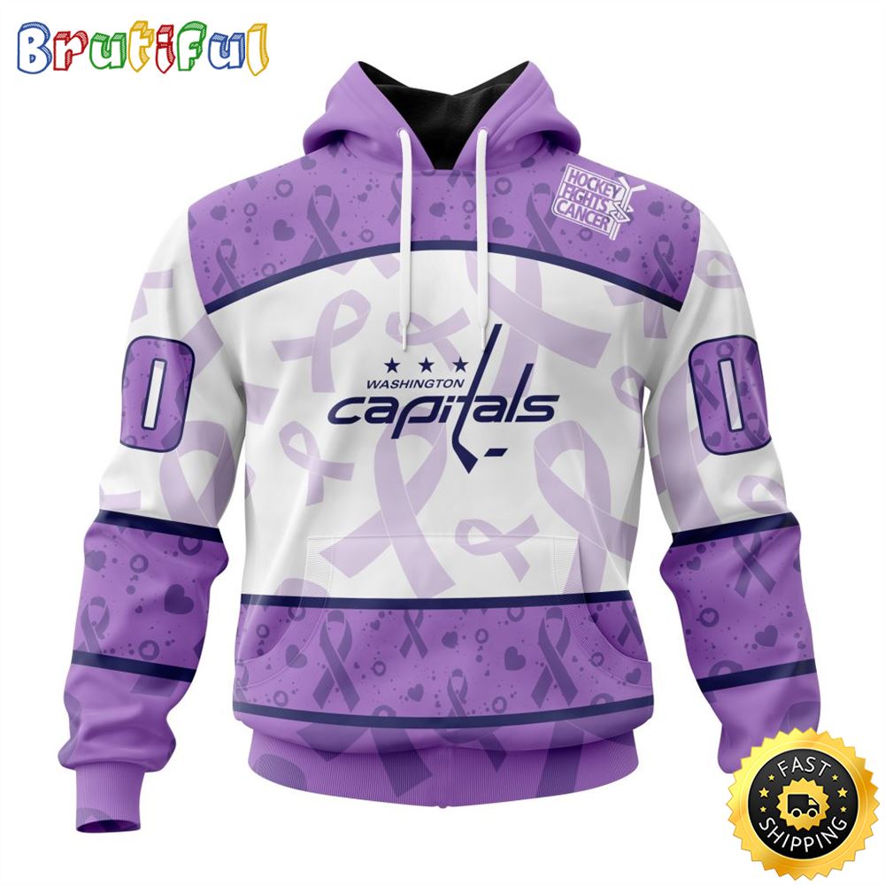 Personalized NHL Washington Capitals Special Lavender Hockey Fights Cancer All Over Print 3D Hoodie Unisex Hoodie Tshirt Sweatshirt Personalized NHL Washington Capitals Special Lavender Hockey Fights Cancer All Over Print 3D Hoodie Unisex Hoodie Tshirt Sweatshirt
