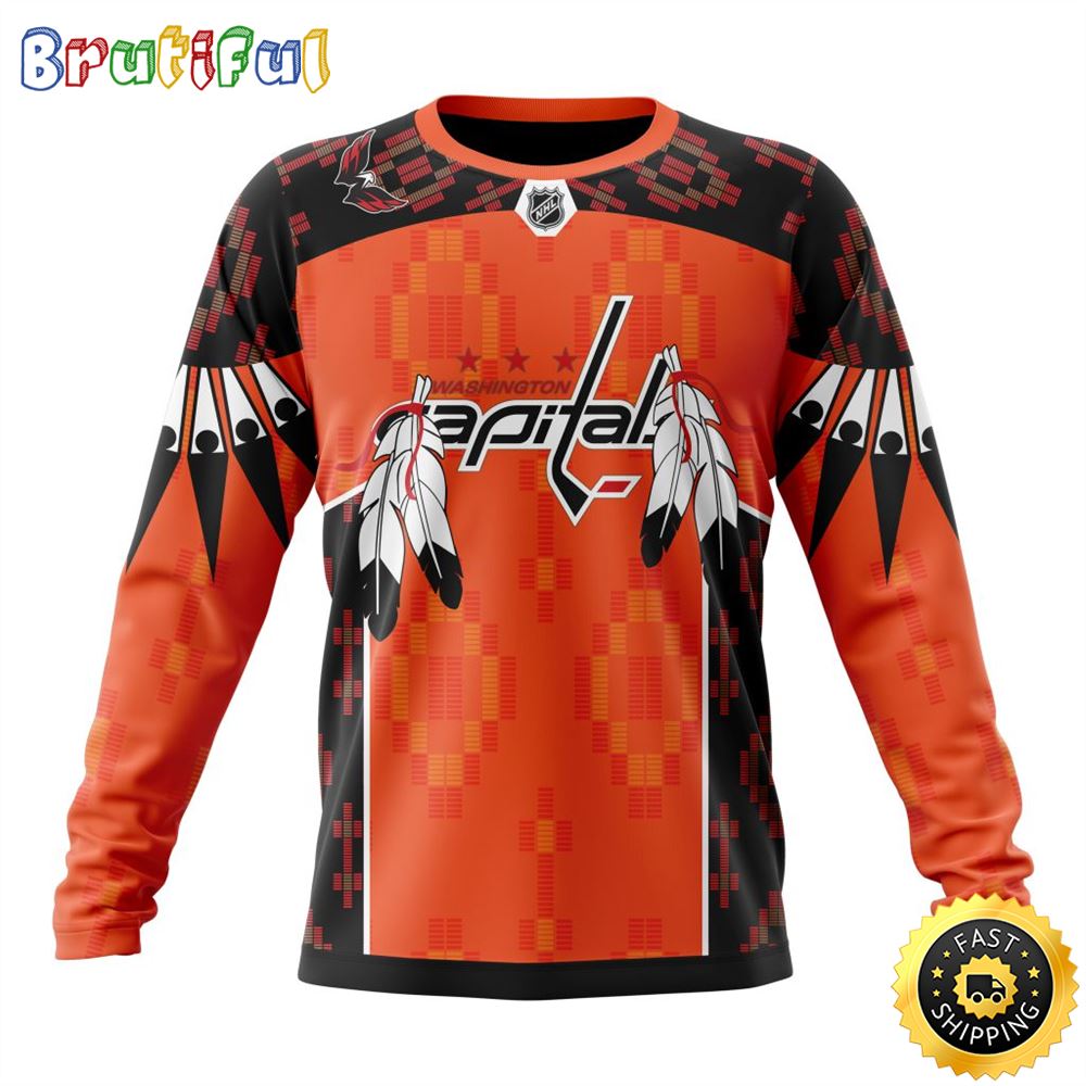 Personalized NHL Washington Capitals Sweatshirt Specialized Design Child Lives Matter All Over Print Sweatshirt Unisex