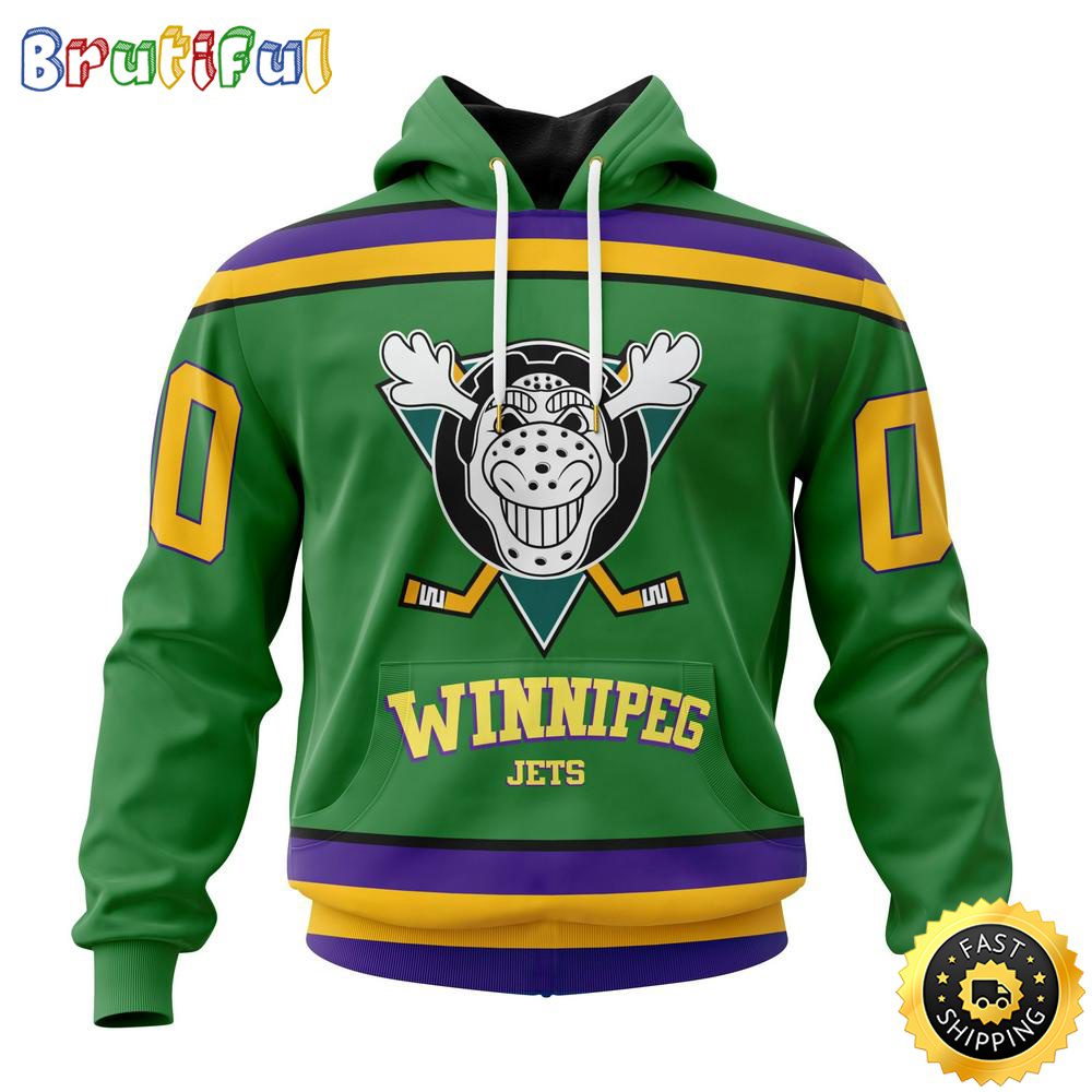 Personalized NHL Winnipeg Jets Hoodie Specialized Design X The Mighty Ducks All Over Print 3D Hoodie Unisex Hoodie Tshirt Personalized NHL Winnipeg Jets Hoodie Specialized Design X The Mighty Ducks All Over Print 3D Hoodie Unisex Hoodie Tshirt