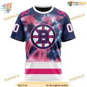 Pink October Breast Cancer Special Personalized Nhl Boston Bruins Hoodie 3d 3.jpg - demo10