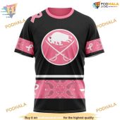 Pink Paisley Buffalo Sabres Personalized Nhl Hoodie Breast Cancer Awareness 3d 3.jpg - demo10