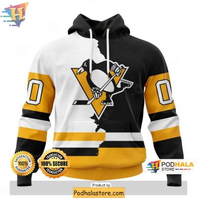 Pittsburgh Penguins 3D Hoodie Personalized NHL Penguins Fan Apparel