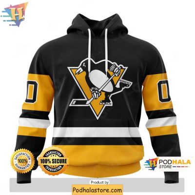 Pittsburgh Penguins 3D Hoodie Personalized NHL Team Clothing for Fans