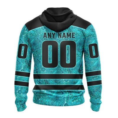 Personalized NHL Pittsburgh Penguins All Over Print 3D Hoodie Special Design Fight Ovarian Cancer Gift For Football Fans