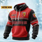 RC Lens Personalized waffle knit hoodie