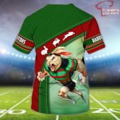Rabbitohs Fans Personalized Name 3d T Shirt - demo10