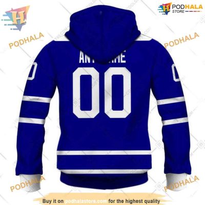 Reverse Retro 2023 Style NHL Toronto Maple Leafs Hoodie 3D
