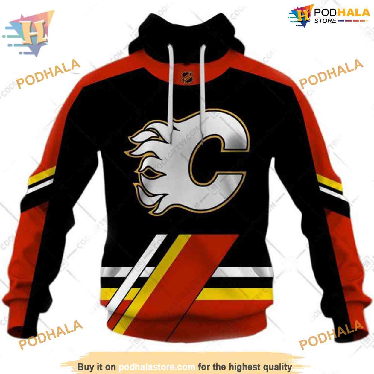 Reverse Retro 2223 Style NHL Calgary Flames Hoodie 3D Sweatshirt Reverse Retro 2223 Style NHL Calgary Flames Hoodie 3D Sweatshirt