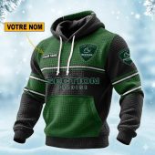 Section Paloise Personalized waffle knit hoodie
