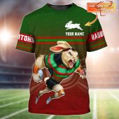 South Sydney Rabbitohs Nrl Personalized Name 3d T Shirt - demo10