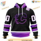 Special Black Hockey Fights Cancer Kits Nhl Calgary Flames Hoodie 3d 1.jpg - demo10