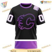 Special Black Hockey Fights Cancer Kits Nhl Calgary Flames Hoodie 3d 3.jpg - demo10