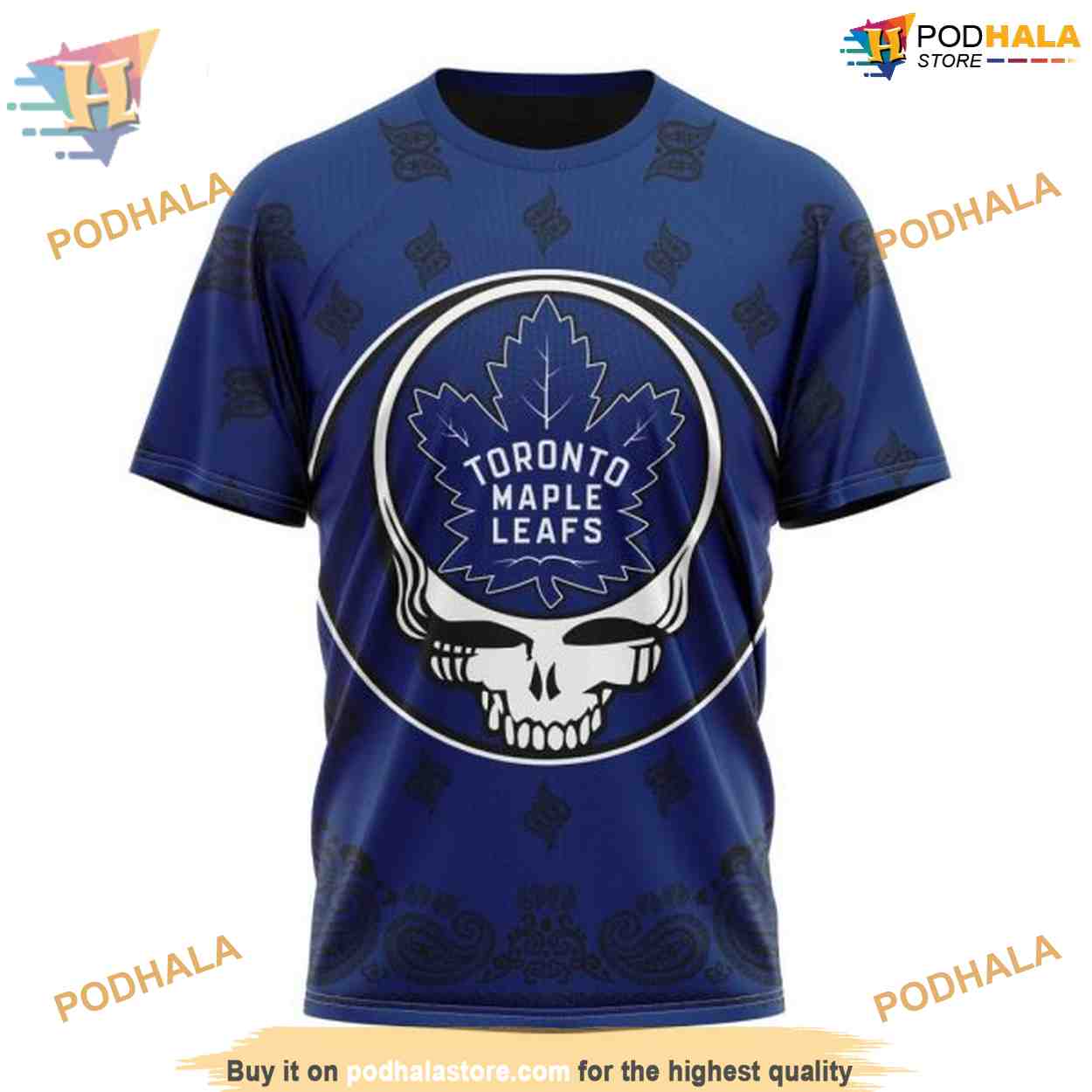 Special Grateful Dead Design NHL Toronto Maple Leafs Hoodie 3D Special Grateful Dead Design NHL Toronto Maple Leafs Hoodie 3D