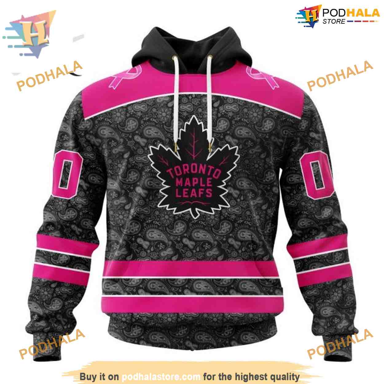 Special Pink In The Rink Fight Breast Cancer NHL Toronto Maple Leafs Hoodie 3D Special Pink In The Rink Fight Breast Cancer NHL Toronto Maple Leafs Hoodie 3D