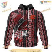 Special Skull Native Design Nhl Calgary Flames Hoodie 3d Sweatshirt 1.jpg - demo10