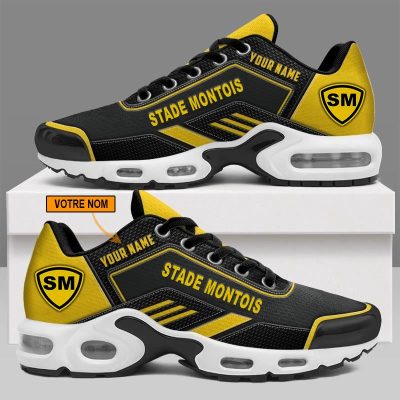 Stade Montois Rugby - Chaussures Air Max Plus Nouveau style avec nom personnalis?