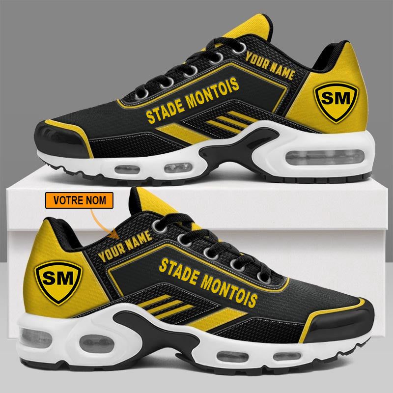 Stade Montois Rugby - Chaussures Air Max Plus Nouveau style avec nom personnalis? Stade Montois Rugby - Chaussures Air Max Plus Nouveau style avec nom personnalis?