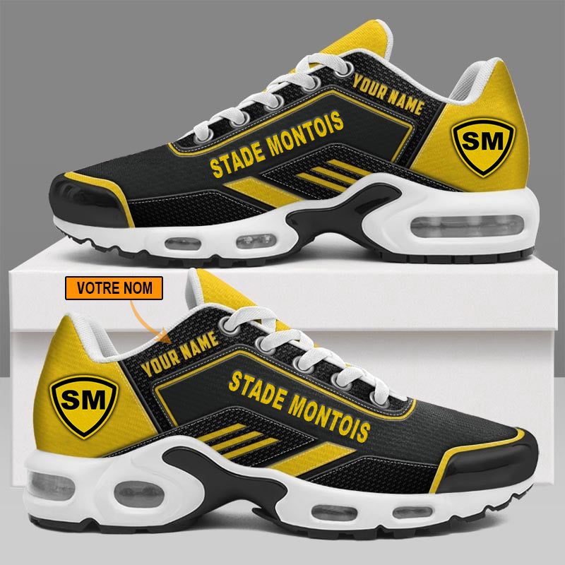 Stade Montois Rugby - Chaussures Air Max Plus Nouveau style avec nom personnalis? Stade Montois Rugby - Chaussures Air Max Plus Nouveau style avec nom personnalis?