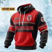 Stade Toulousain Personalized waffle knit hoodie