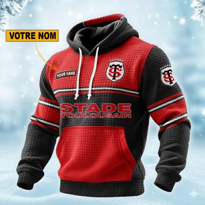 Stade Toulousain Personalized waffle knit hoodie