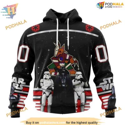 Star Wars May 4th NHL Arizona Coyotes Hoodie 3D, Special Design Arizona Coyotes Merch
