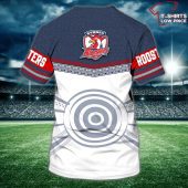 Sydney Roosters Nrl Personalized Name 3d T Shirt - demo10