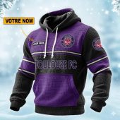 Toulouse FC Personalized waffle knit hoodie
