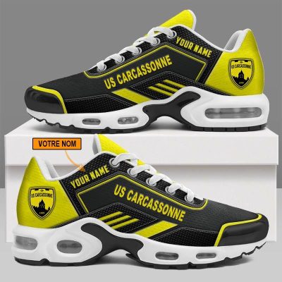 US Carcassonnaise - Chaussures Air Max Plus Nouveau style avec nom personnalis?