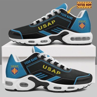 USA Perpignan - Chaussures Air Max Plus Nouvelle Version avec nom personnalis?