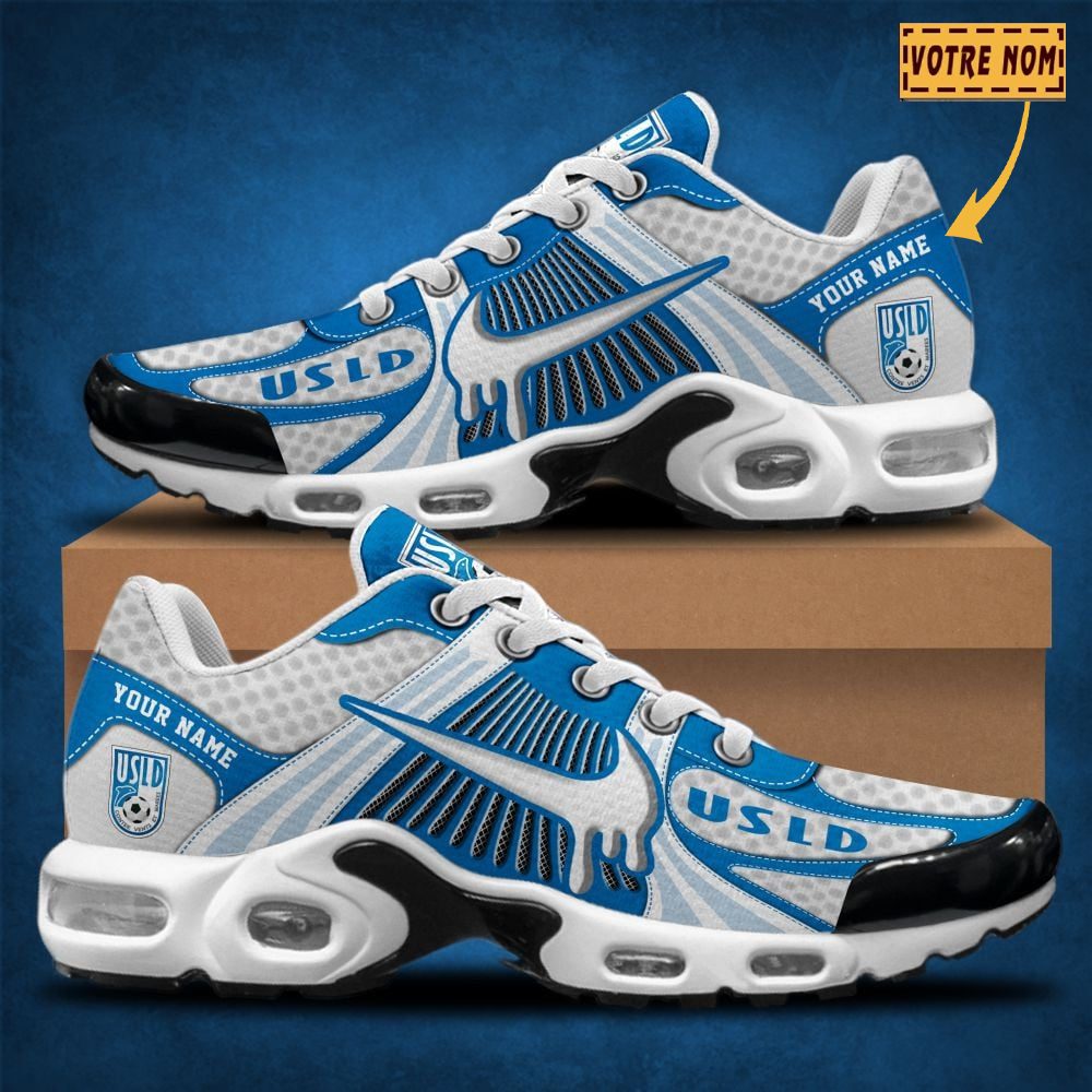 Chaussures Air Max Plus USL Dunkerque Nouvelle ?dition avec nom personnalis? Chaussures Air Max Plus USL Dunkerque Nouvelle ?dition avec nom personnalis?