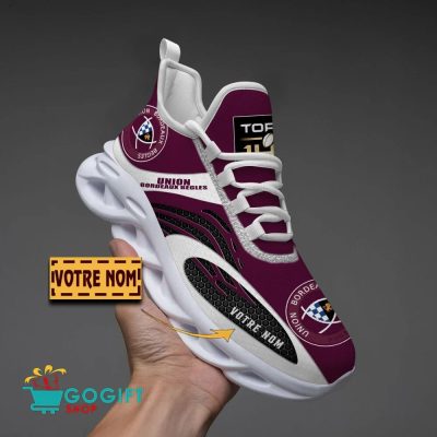 Chaussures Max Soul Union Bordeaux B?gles ?dition sp?ciale avec nom personnalis?