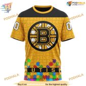 Unisex Specialized Nhl Boston Bruins Hoodie 3d Autism Awareness Hockey Merch 3.jpg - demo10