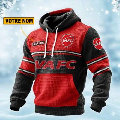 Valenciennes FC Personalized waffle knit hoodie