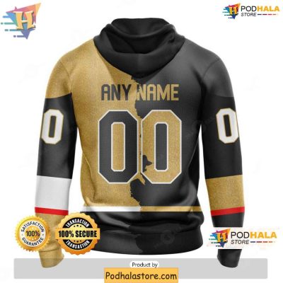 Vegas Golden Knights 3D Hoodie Custom NHL Fan Apparel Sweatshirt