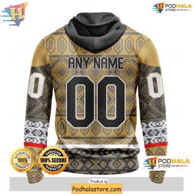 Vegas Golden Knights 3D Hoodie Custom Native Pattern NHL Team Apparel