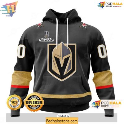 Vegas Golden Knights Hoodie 3D, Custom Name and Number Sweatshirt